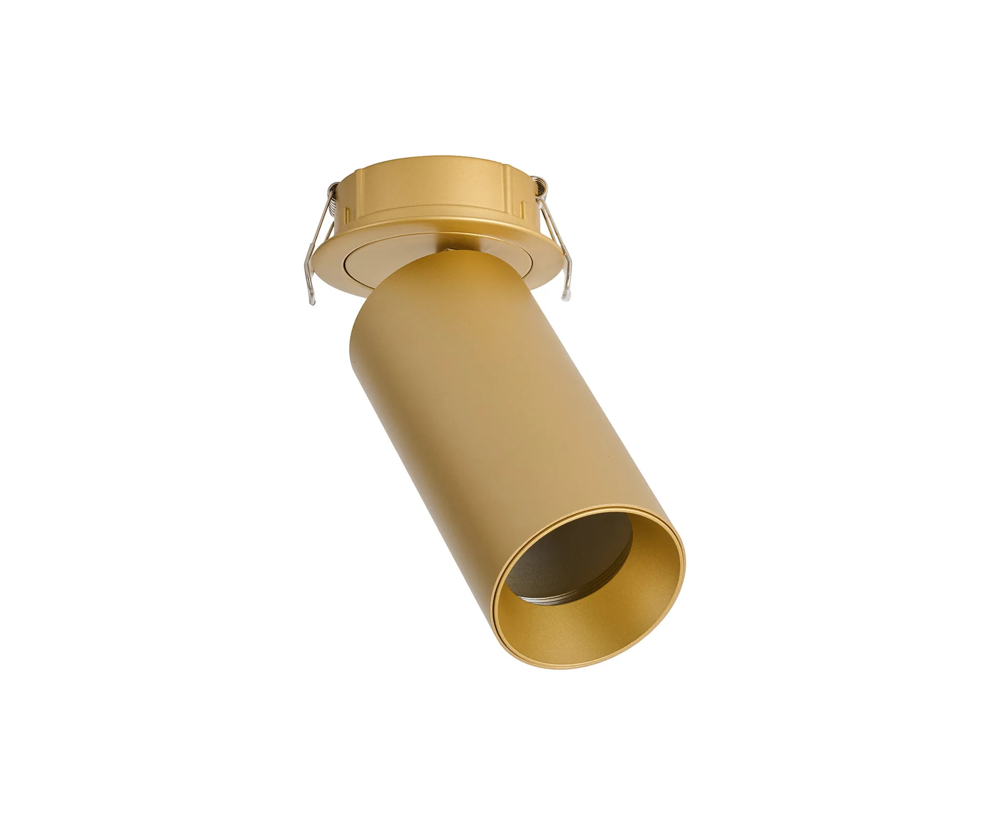 DX160011  Eos A 10, GU10/LED Module, Gold & Gold, Recessed Base LED Spotlight, Push Fit Fast Connector, IP20, 5yrs Warranty